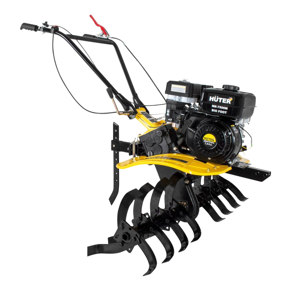 Мотоблок бензиновый Huter МК-7500P BIG FOOT