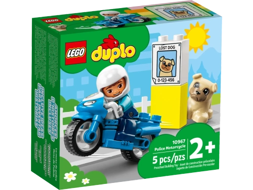 Конструктор LEGO Duplo 10967 Полицейский мотоцикл