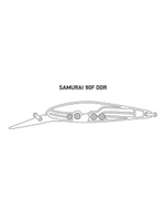 Воблер для рыбалки LureMax SAMURAI