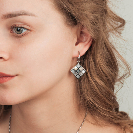 Серьги Fiore Luna AE01361-4 BL