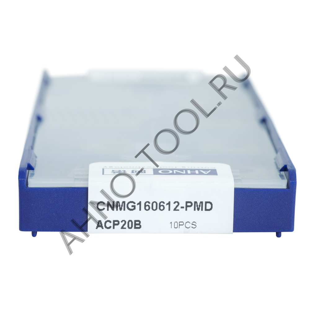 Пластина твердосплавная ISO CNMG160612-PMD ACP20B AHNO по стали, получистовая