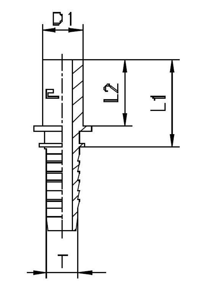 Фитинг DN 25 BEL (Ш) 28