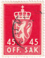 9 марок, Норвегия, 1950-1970-е