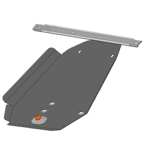 Защита АКПП (сталь 2 мм) для BMW X5 E53 2004-2006 (V - 3.0; 3.5; 4.4; 3.0d; 3.5d; 4.0d) Alfeco.ALF3406st