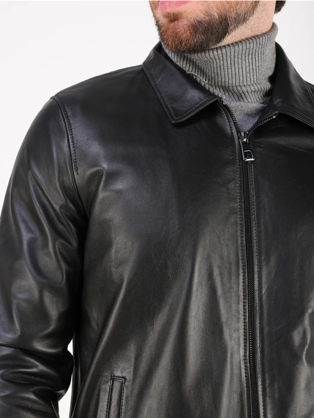 Кожаная куртка демисезонная натуральная