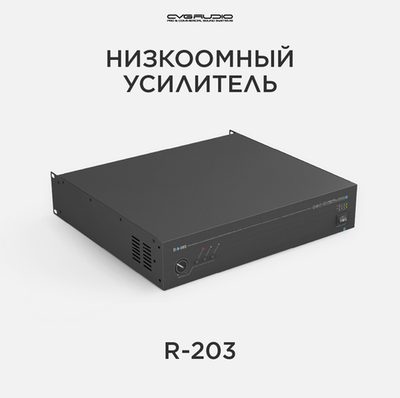 CVGAUDIO R-203 Усилитель 4-8ohm