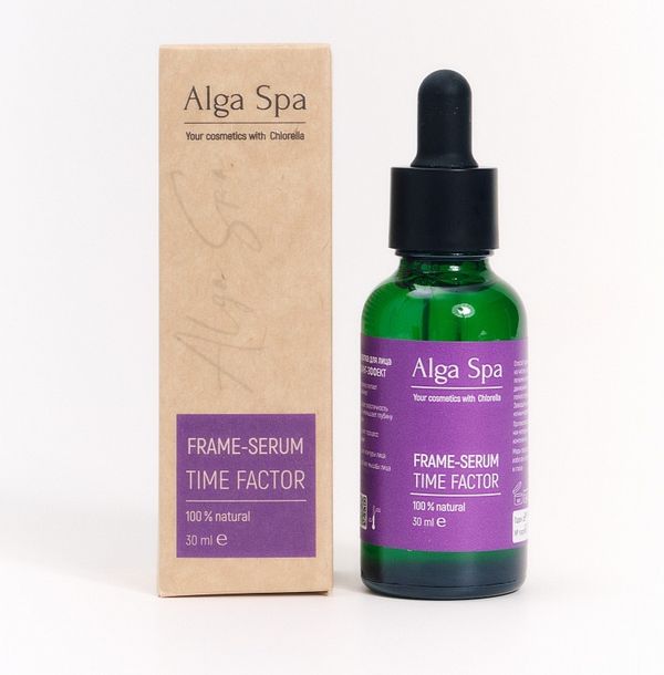 Сыворотка для лица лифтинг эффект FRAME-SERUM TIME FACTOR, 30 мл (Alga spa)