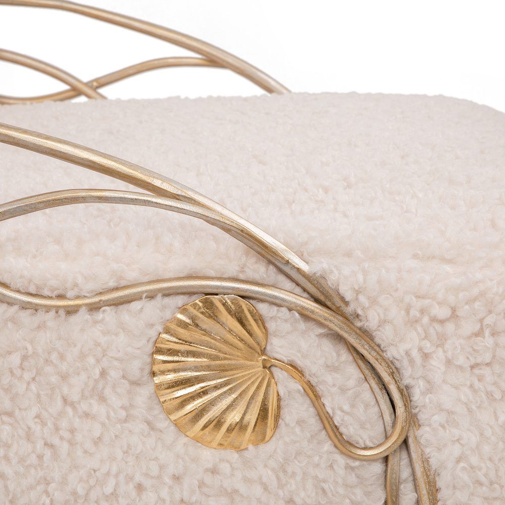 Кресло Нимфея Какао Айвори