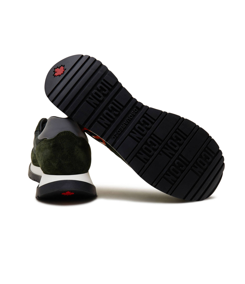 Skórzane кроссовки Dsquared2 - черный(SNM0270 01601681)