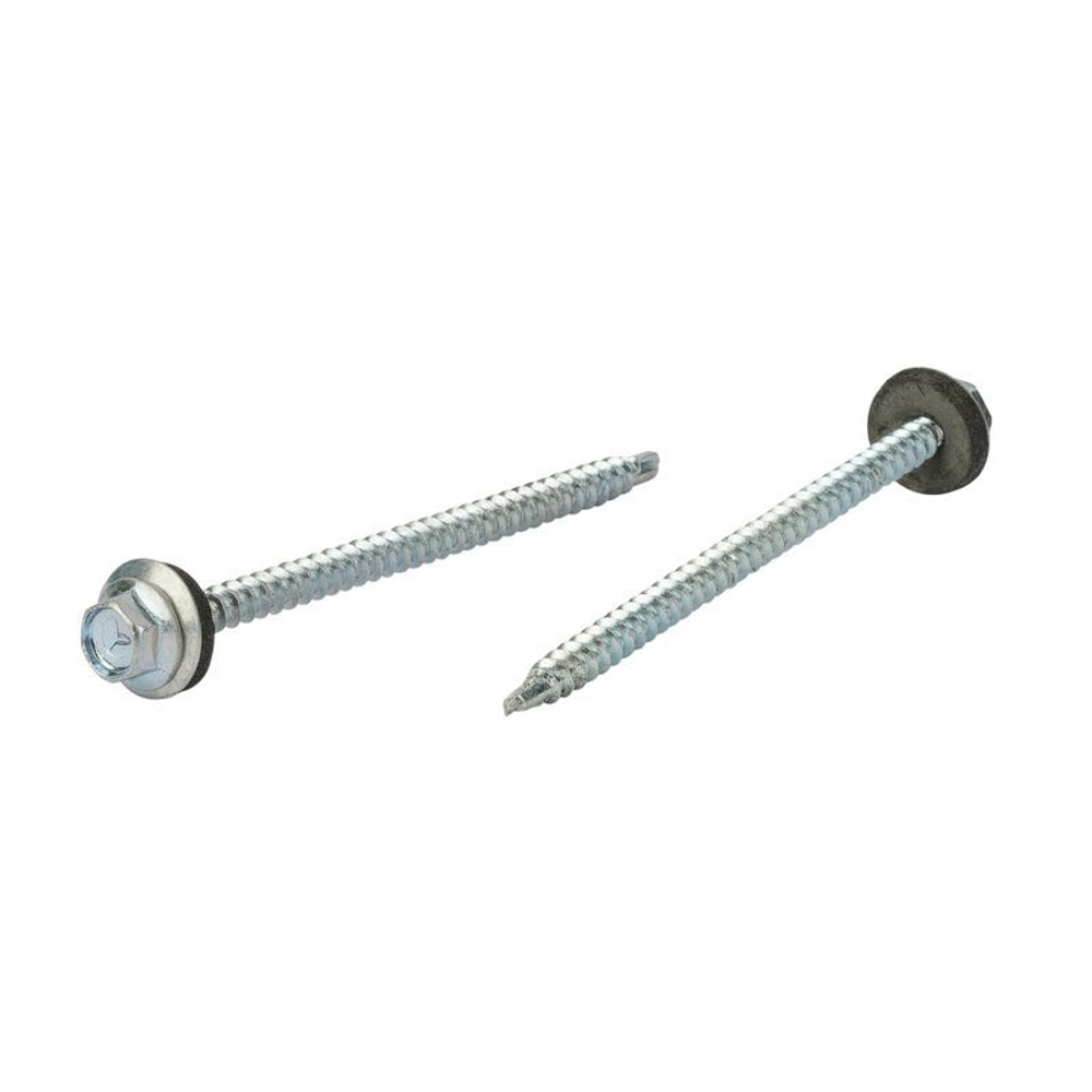 Саморез кровельный 4,8х80 мм оцинкованный Yoko