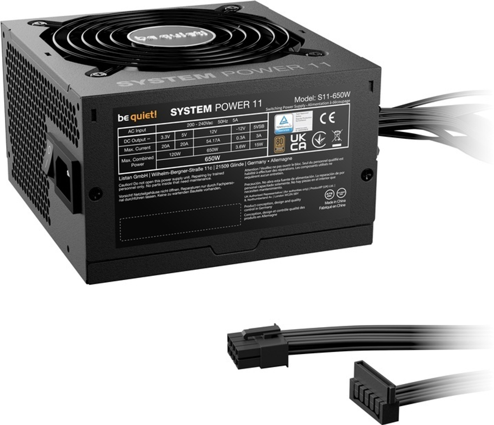 Блок питания Be quiet System Power 11 BP011EU 650 Вт