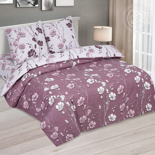 Комплект постельного белья Ночка DE LUXE с простынью на резинке