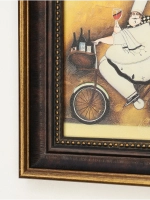 Картина настенная интерьерная в багетной раме 18*21 см