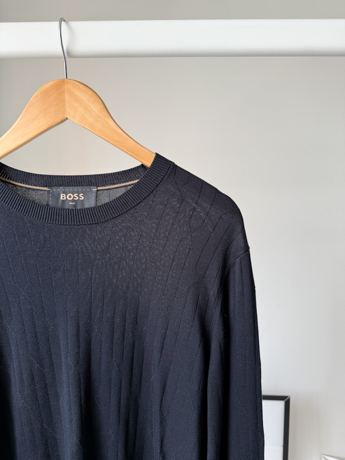 Шёлковый джемпер Boss, L