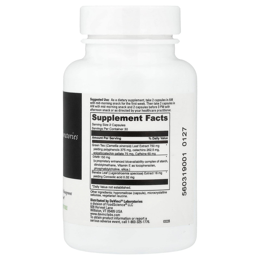 DaVinci Laboratories, DIM Plex®, 60 капсул