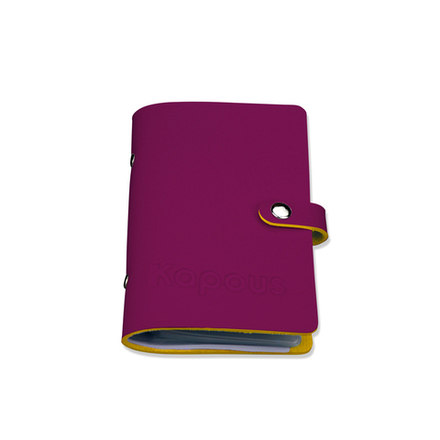 3 Kapous Professional Nails Органайзер для стемпинг пластин на 20 шт  фуксия , 20шт