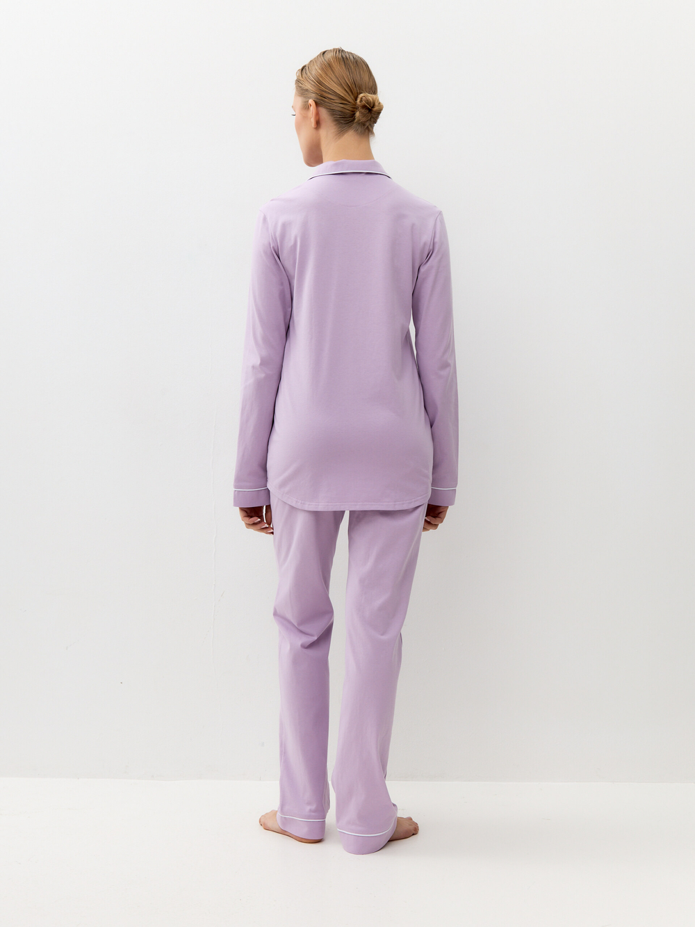 Пижама женская Ihomewear Classic Lilac