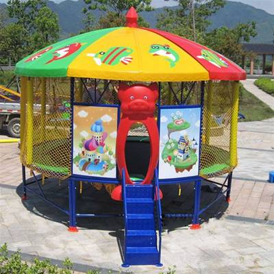 Батутная арена, диаметр 10 футов 3x3x3,2 м