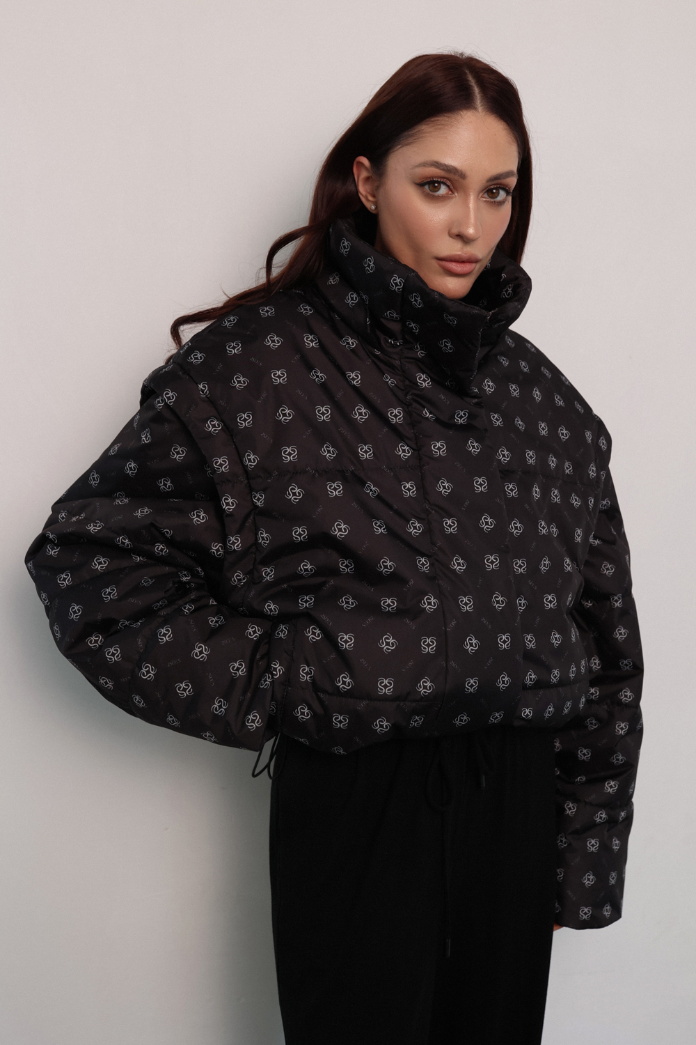 Куртка- трансформер черная