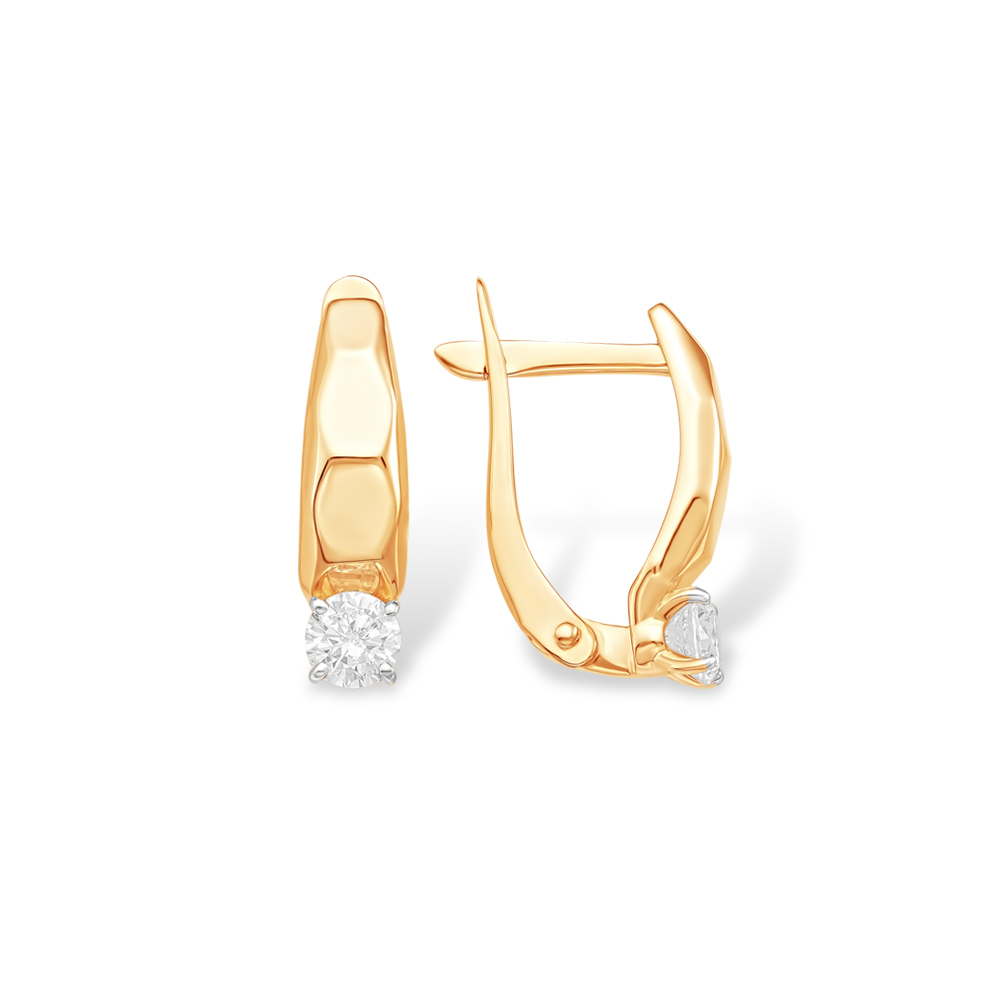 Серьги из золота 585 пробы