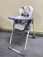 Стул для кормления "Мишутка" С-R-1, серый