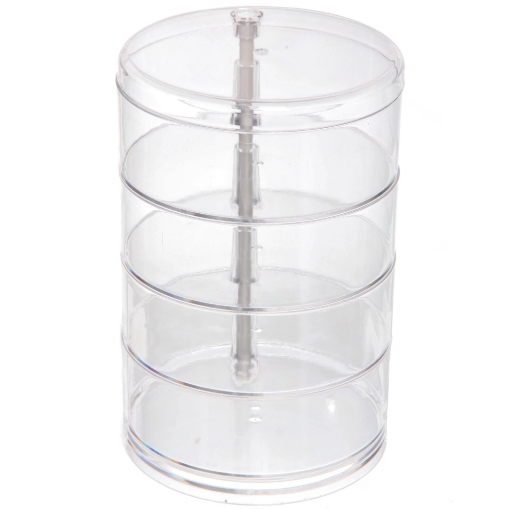 Органайзер для хранения «МАРЦИПАН», прозрачный, четыре отделения, 17.5*11.5 (упаковка коробка)