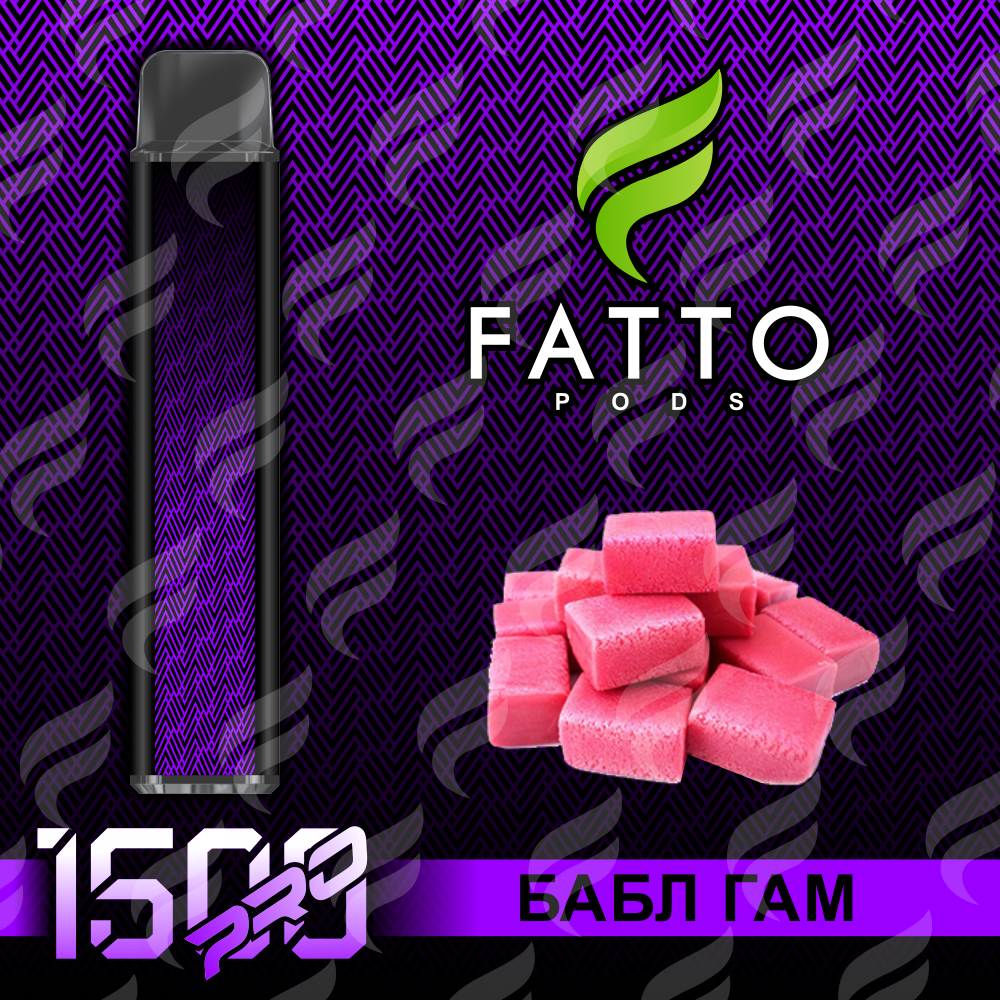 FATTO PODS PRO - Bubble Gum (2% nic)