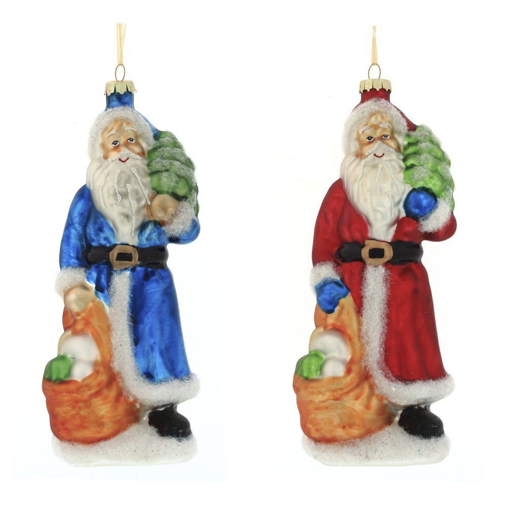 GAEM Украшение новогоднее "Дед Мороз", L8 W8 H19 см, 2в.