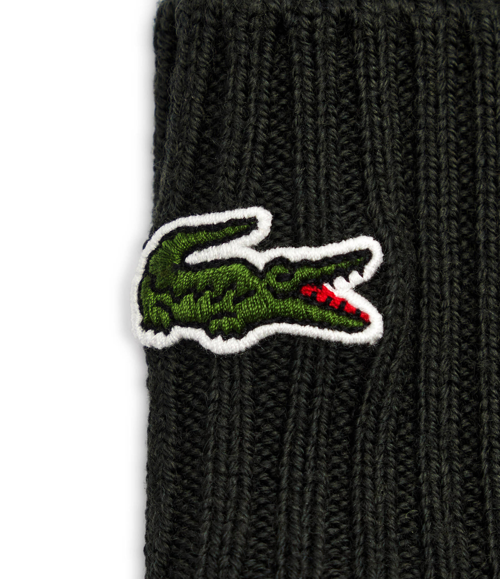 Wełniana czapka Lacoste - зеленый(RB0001)