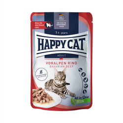 Happy Cat Culinary Мясные кусочки в соусе (Говядина)