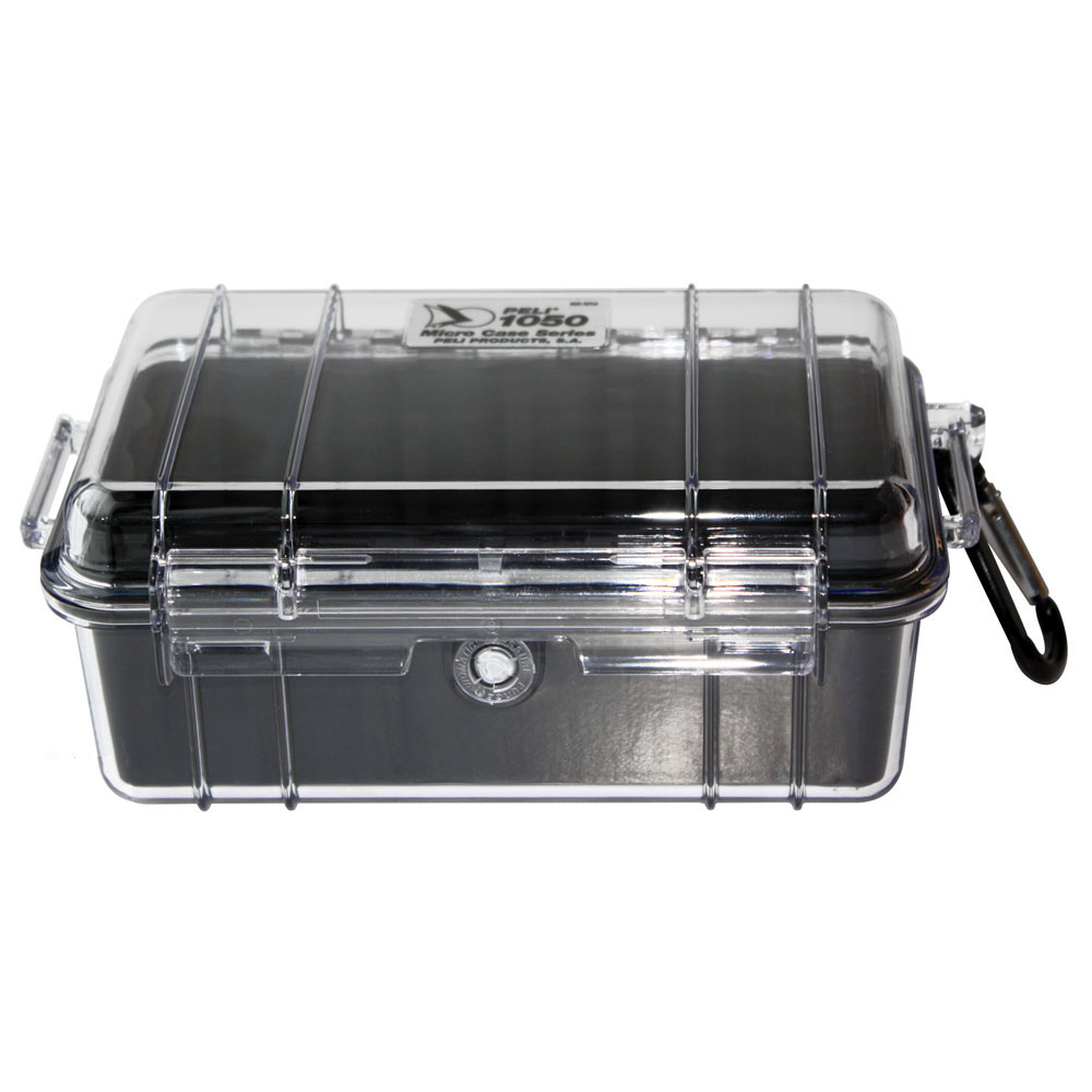 Защитный кейс Peli™ 1050 прозрачный с черной вставкой