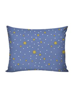 Постельное белье Котики Котики "Зимние звезды" 1,5-сп   наволочка 50х70 1шт Простынь на резинке 90х200 см  Пододеяльник 145х215 см