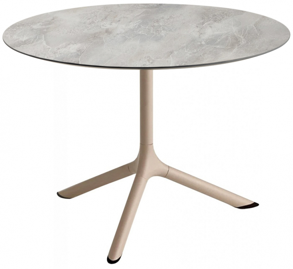 Столик ламинированный кофейный Scab Design Tripe, тортора, каменный