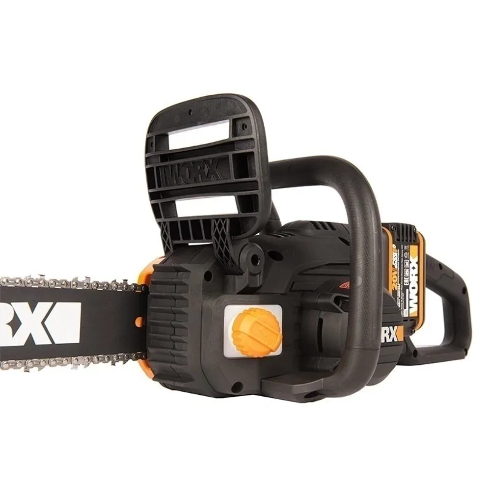 WORX WG384E аккумуляторная цепная пила (2 x 2 Ач, ЗУ)