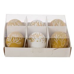 GAEM Набор из 6-ти изделий декоративных подвесных "Яйцо" (3,5*5,5), L15 W13 H5 см