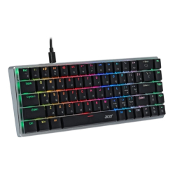 Клавиатура Acer OKW302 [ZL.KBDCC.01C] USB, серебристый