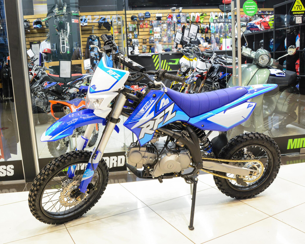 Питбайк Apollo RFZ START 125LE 17/14 Синий