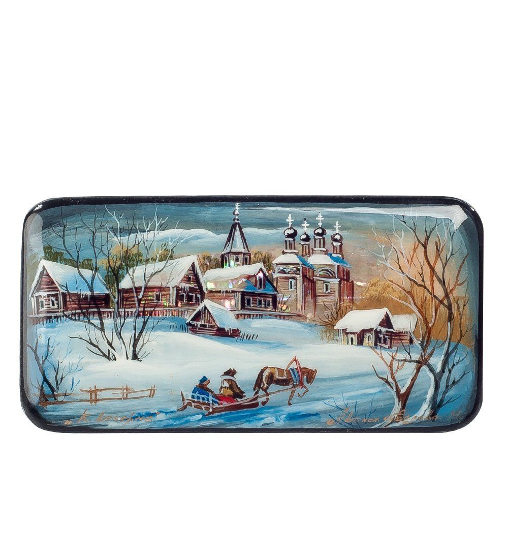 Народные промыслы ШК-55/ 16 Шкатулка «К вечерне»