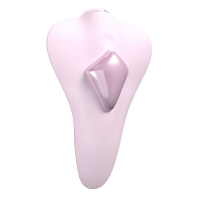 Нежно-розовая вибровкладка в трусики Temptation APP (Цвет: нежно-розовый)