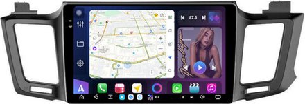 Магнитола для Toyota RAV4 XA40 2012-2019 - FarCar XXL468M монитор 10.36" 2K QLED на Android 13, TS20, 8+256Гб, CarPlay, 4G SIM-слот