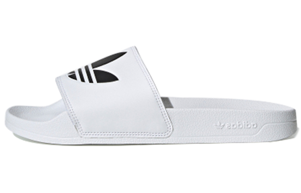 Adidas originals ADILETTE LITE outer wear one-piece EVA other anti-wear slippers for men and women the same style white and black