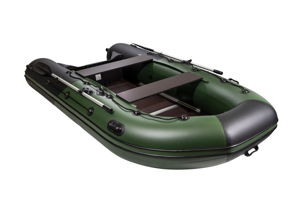 Ривьера Максима 3400 СК комби зеленый-черный (лодка ПВХ)