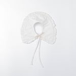 Воротник с рюшами "Молоко"