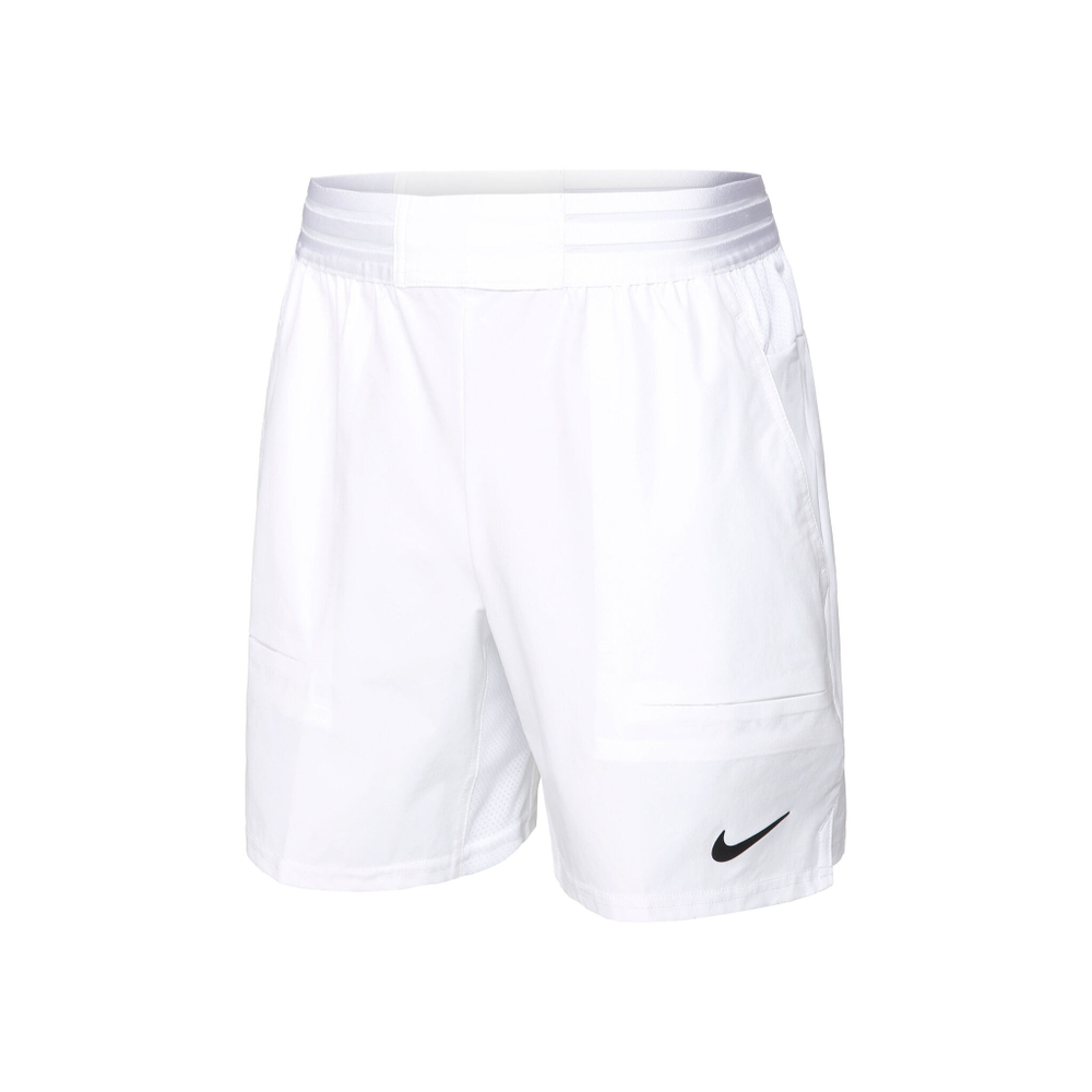 Мужские теннисные шорты Nike Court Dri-Fit Slam LN NT Shorts Men - White