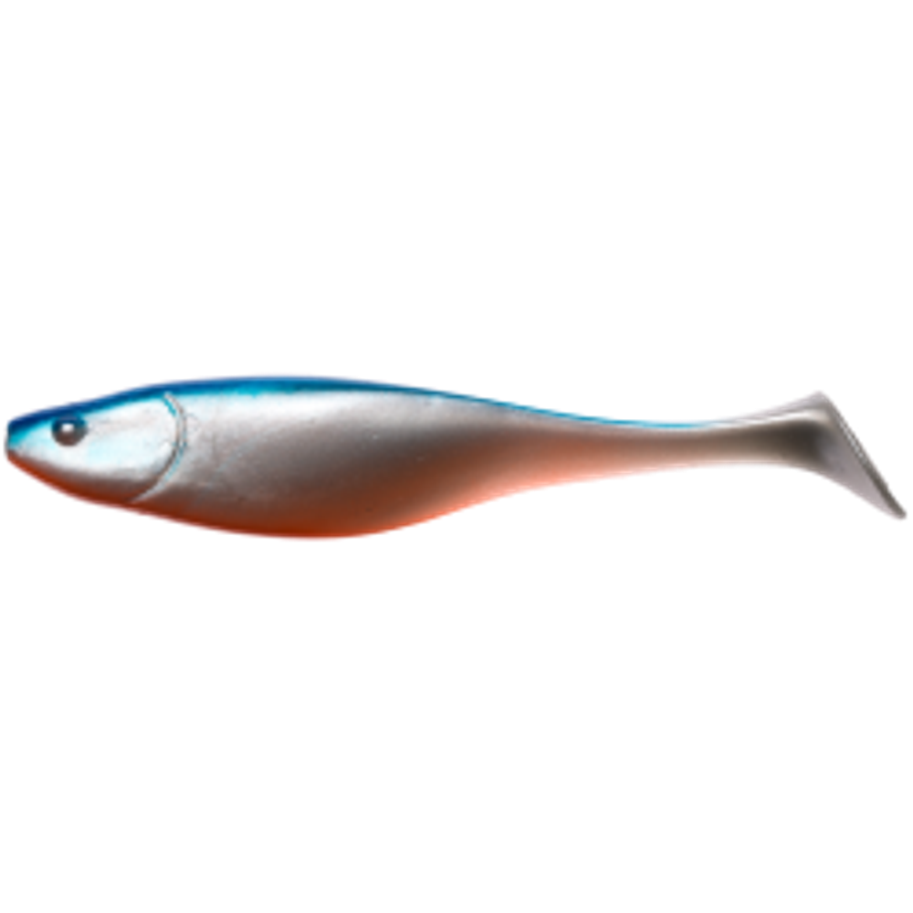 Мягкая приманка Narval Commander Shad 120мм  #001 4шт Blue Back Shiner