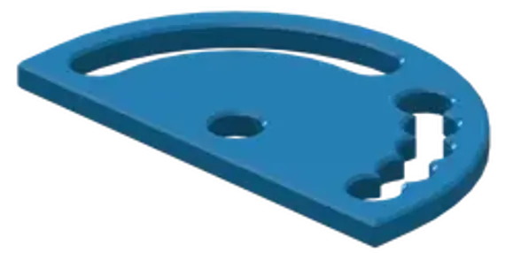 Упорный крепежный уголок ECO 450×250