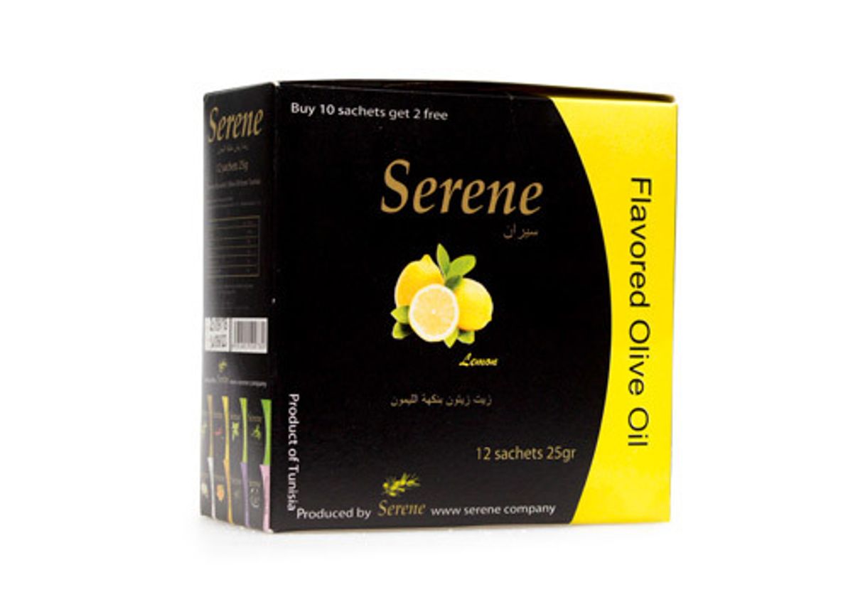 Масло оливковое Serene Extra Virgin с лимоном, 300г