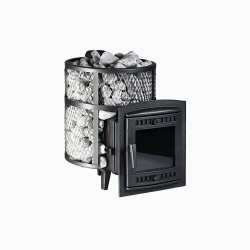 Банная печь «Атмосфера М» сетка нержавейка