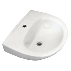 Умывальник ЛЗСФ подвесной Антей 55 1 отв п/смес по центр УмОв2Ф с/перел 10/1/5/1-77