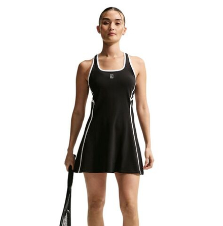 Теннисное платье Nike Court Dri-Fit Advantage Tennis - black/white